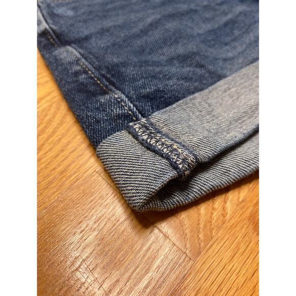 Hollister Jean Shorts, Curvy High-Rise Mom Short 3" Stretch, Cuffs, W23 00 - Picture 7 of 7